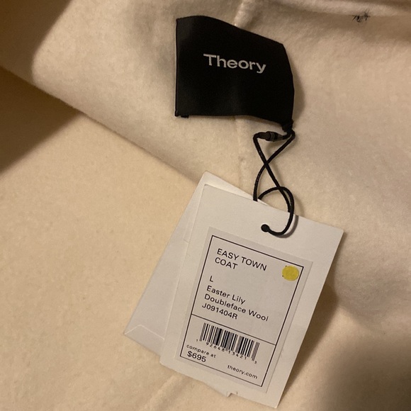 Theory oversized double-faced wool coat, perfect new condition. - Picture 6 of 7